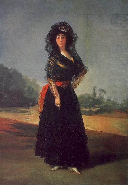 Francisco de Goya Portrait of the Duchess of Alba china oil painting image